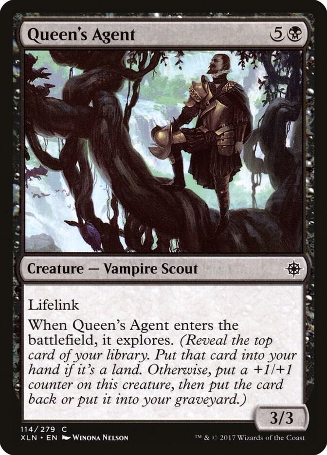 Queen's Agent 114 card from Ixalan