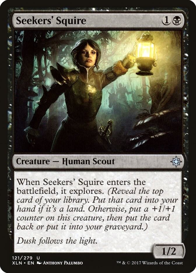 Seekers' Squire 121 card from Ixalan