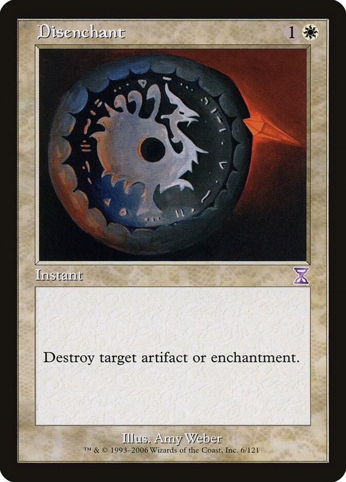 Disenchant 6 card from Timeshifted