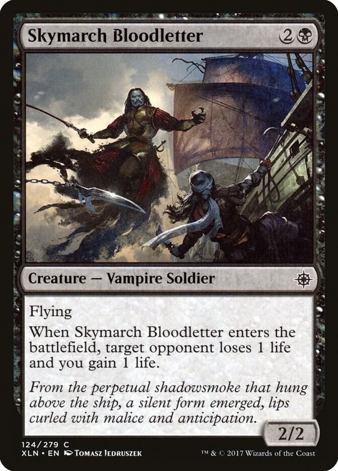Skymarch Bloodletter 124 card from Ixalan