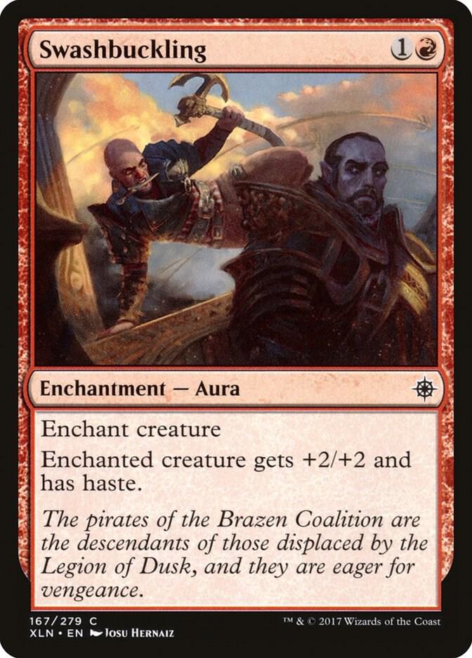Swashbuckling 167 card from Ixalan