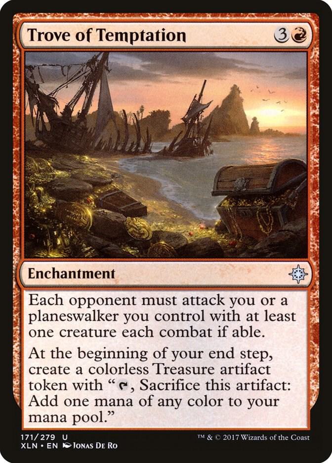 Trove of Temptation 171 card from Ixalan