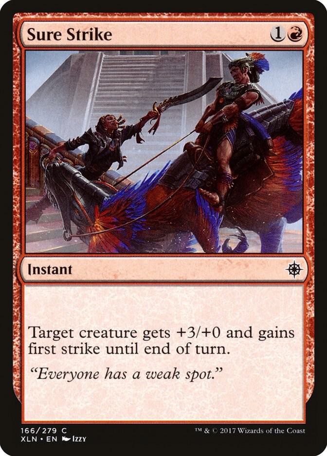 Sure Strike 166 card from Ixalan