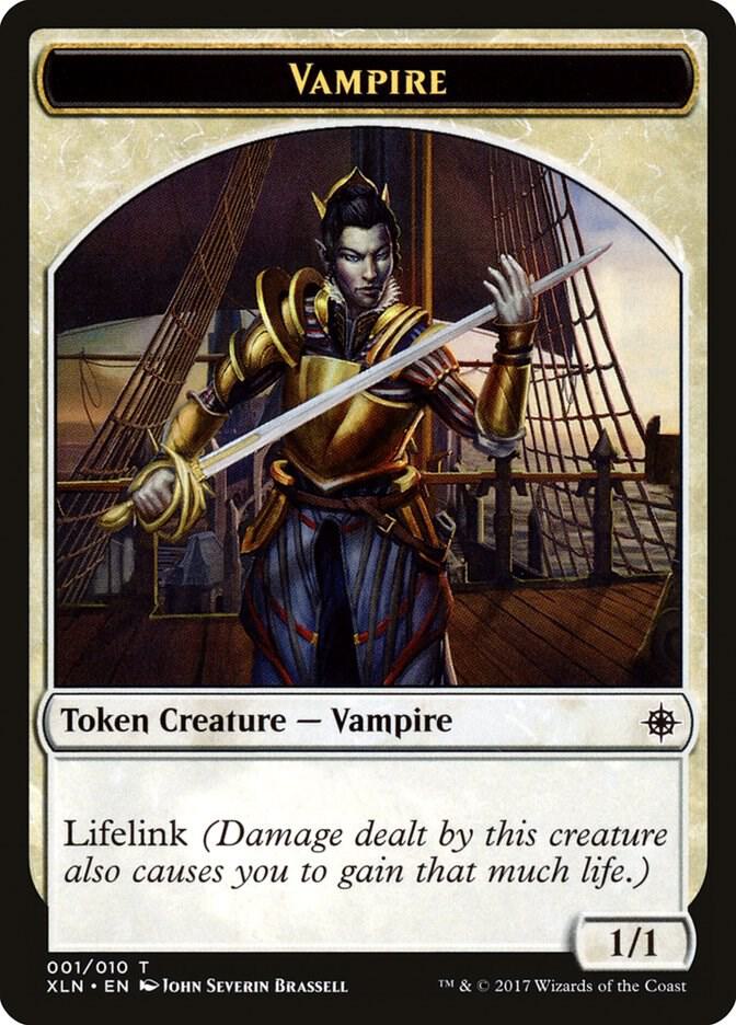 Vampire Token 1 card from Ixalan