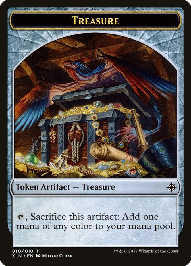 Treasure Token 10 card from Ixalan