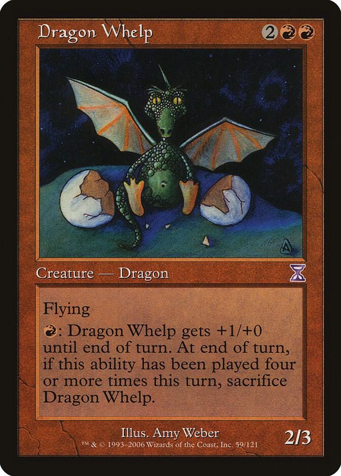 Dragon Whelp 59 card from Timeshifted