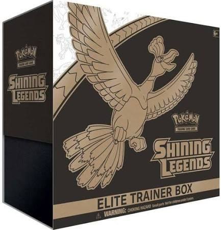 Shining Legends Elite Trainer Box card from Shining Legends