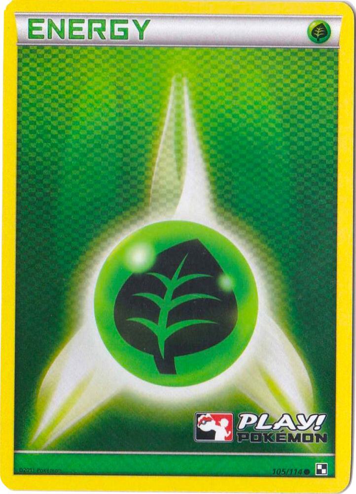 Grass Energy (Play! Pokemon) 105/114 card from League & Championship Cards