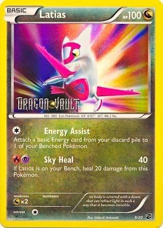 Latias - 9/20 (Dragon Vault) 009/020 card from Blister Exclusives