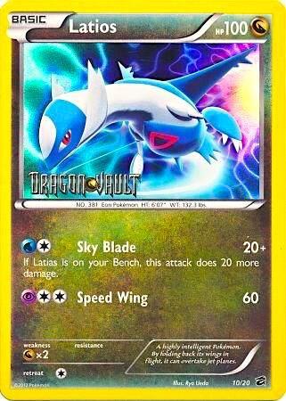 Latios - 10/20 (Dragon Vault) 010/020 card from Blister Exclusives