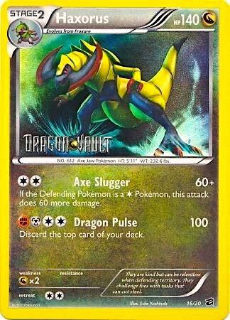 Haxorus - 16/20 (Dragon Vault) 016/020 card from Blister Exclusives
