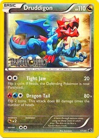 Druddigon - 17/20 (Dragon Vault) 017/020 card from Blister Exclusives