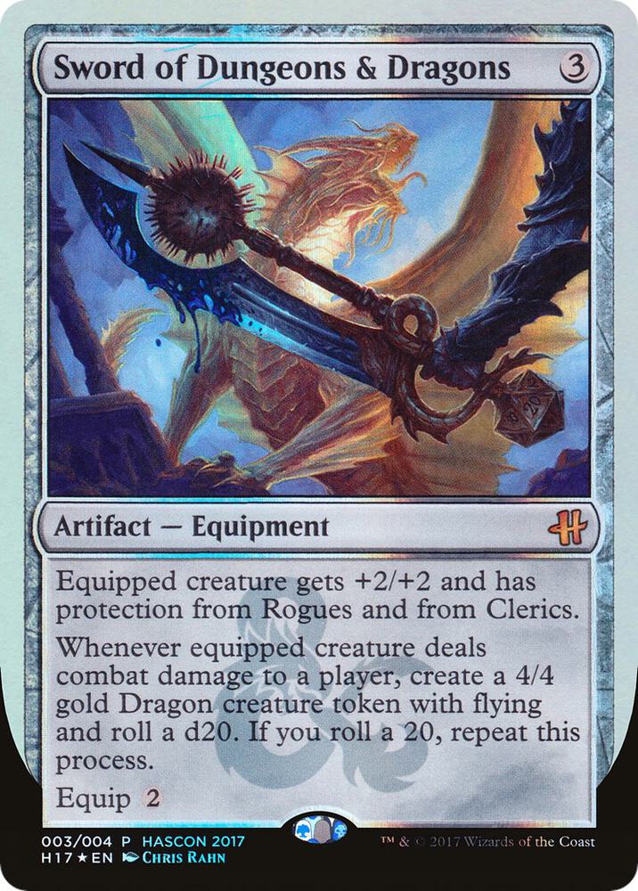 Sword of Dungeons & Dragons 3 card from Media Promos