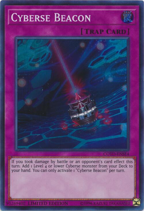 Cyberse Beacon COTD-ENSE4 card from Code of the Duelist