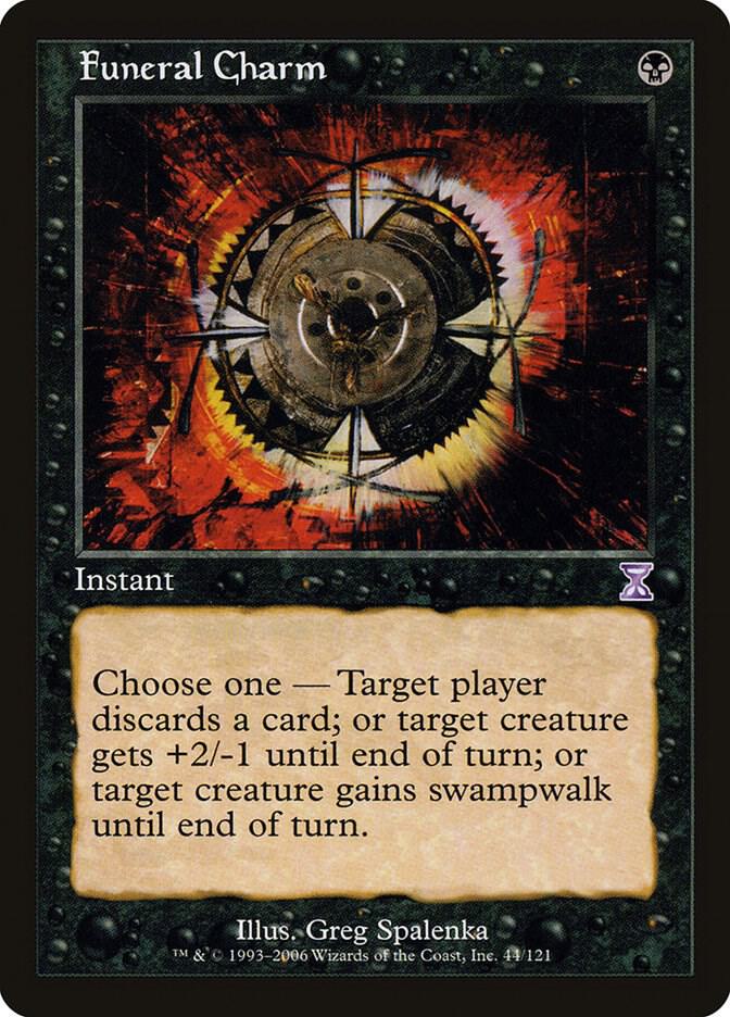 Funeral Charm 44 card from Timeshifted
