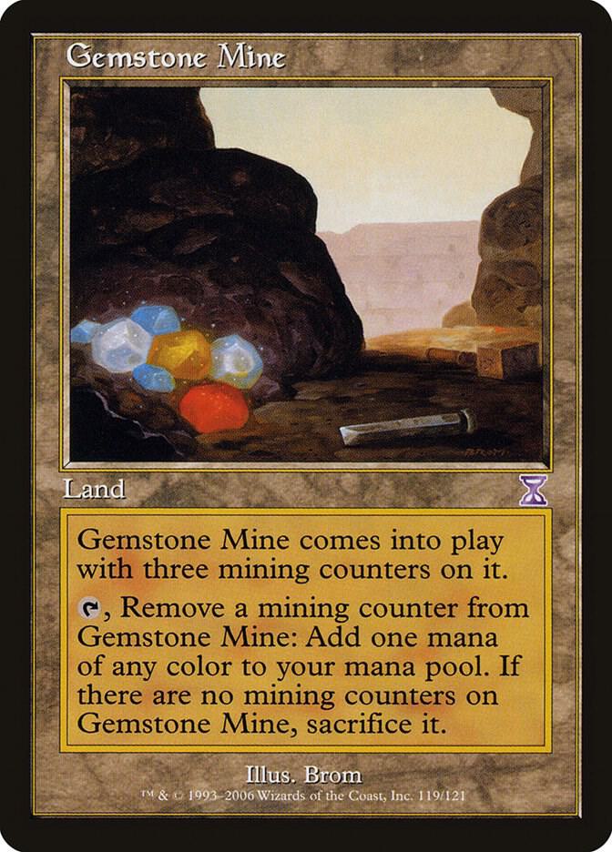 Gemstone Mine 119 card from Timeshifted