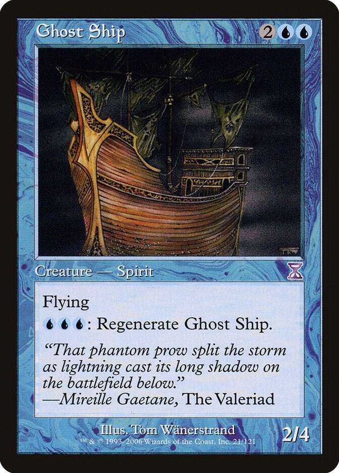 Ghost Ship 21 card from Timeshifted
