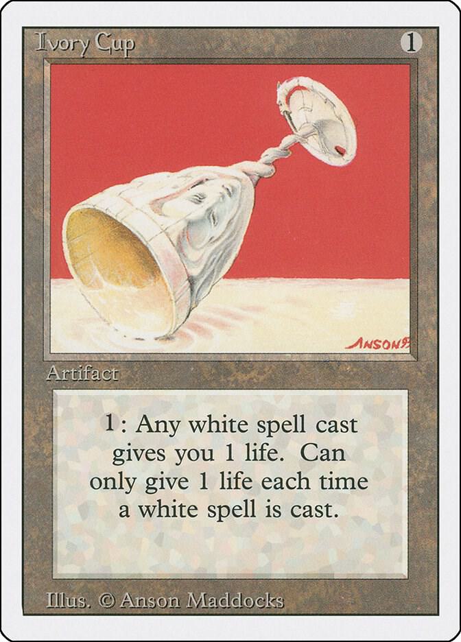 Ivory Cup card from Revised Edition