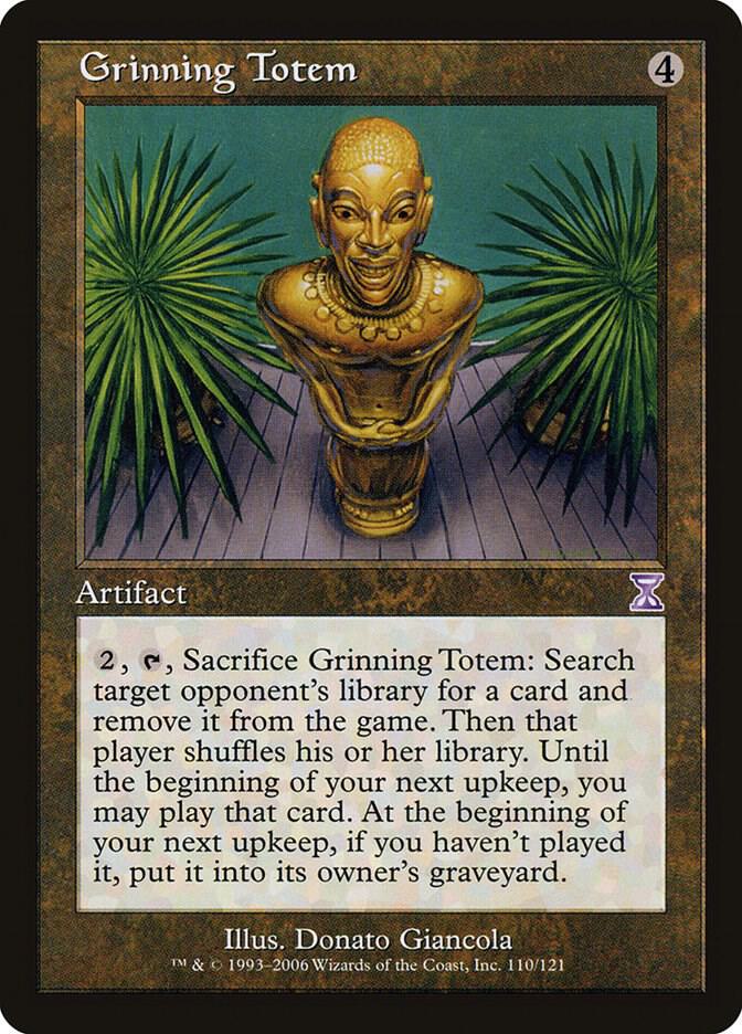 Grinning Totem 110 card from Timeshifted