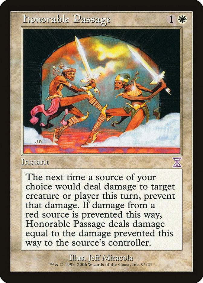 Honorable Passage 9 card from Timeshifted
