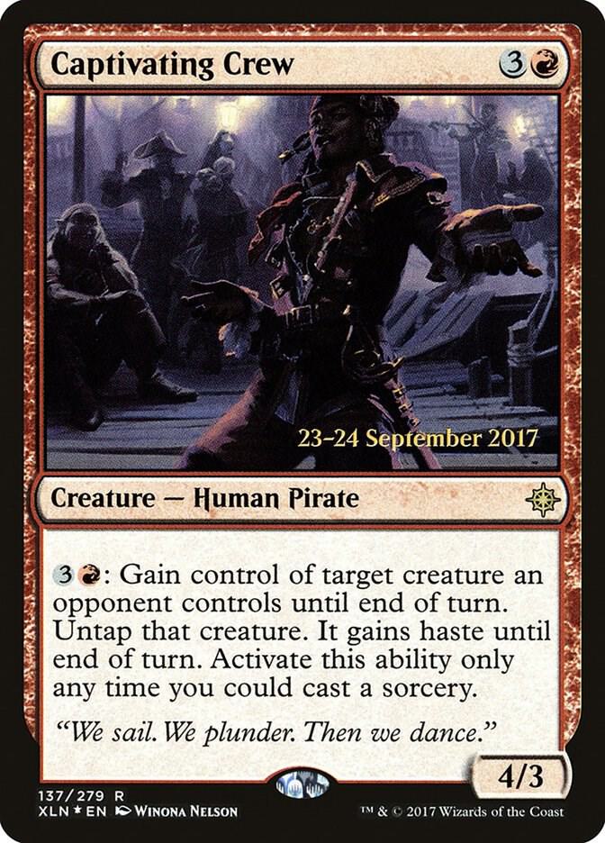 Captivating Crew 137 card from Prerelease Cards