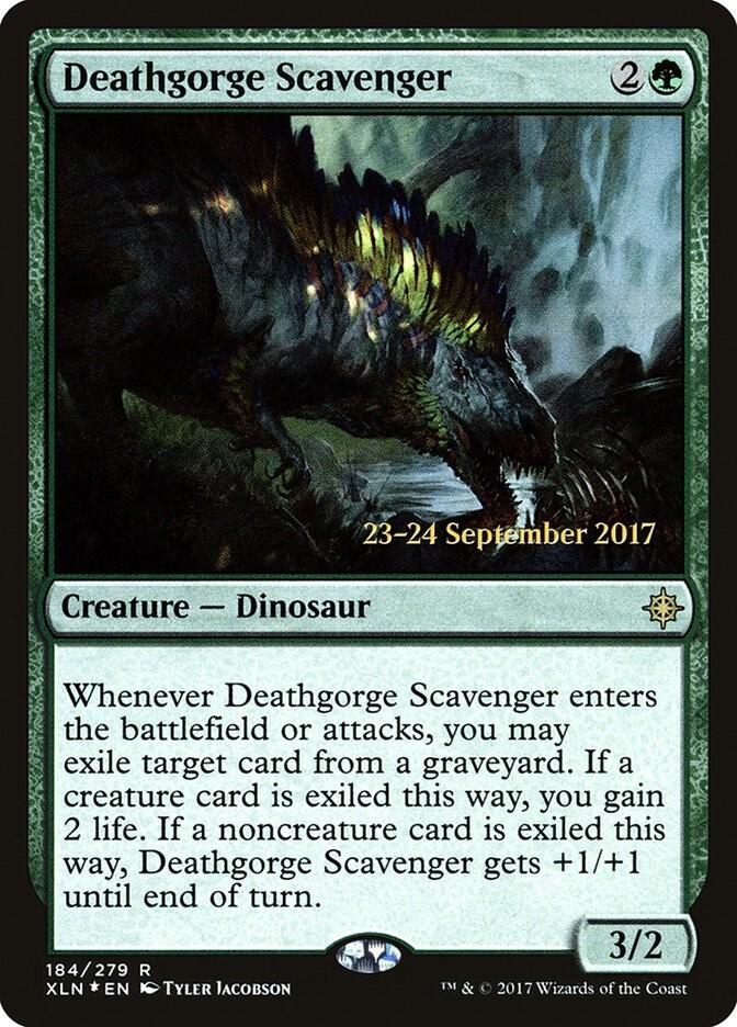 Deathgorge Scavenger 184 card from Prerelease Cards