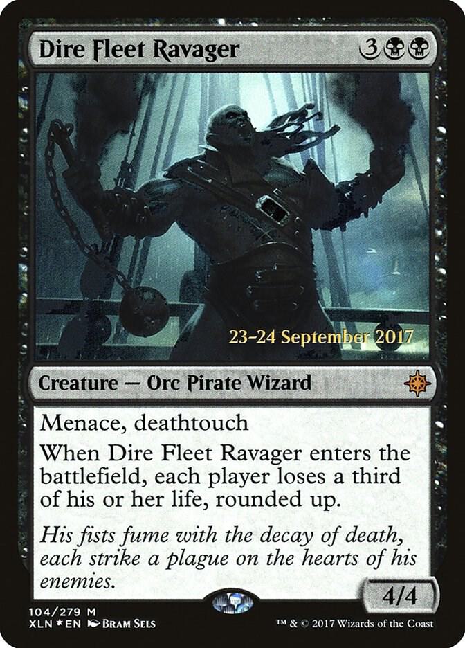 Dire Fleet Ravager 104 card from Prerelease Cards