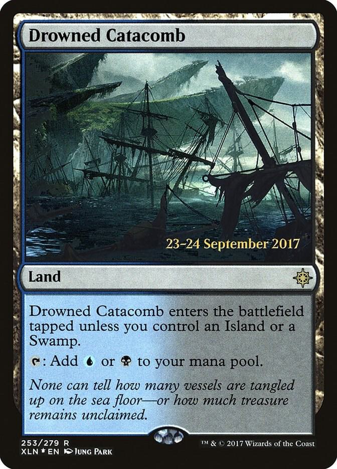 Drowned Catacomb 253 card from Prerelease Cards