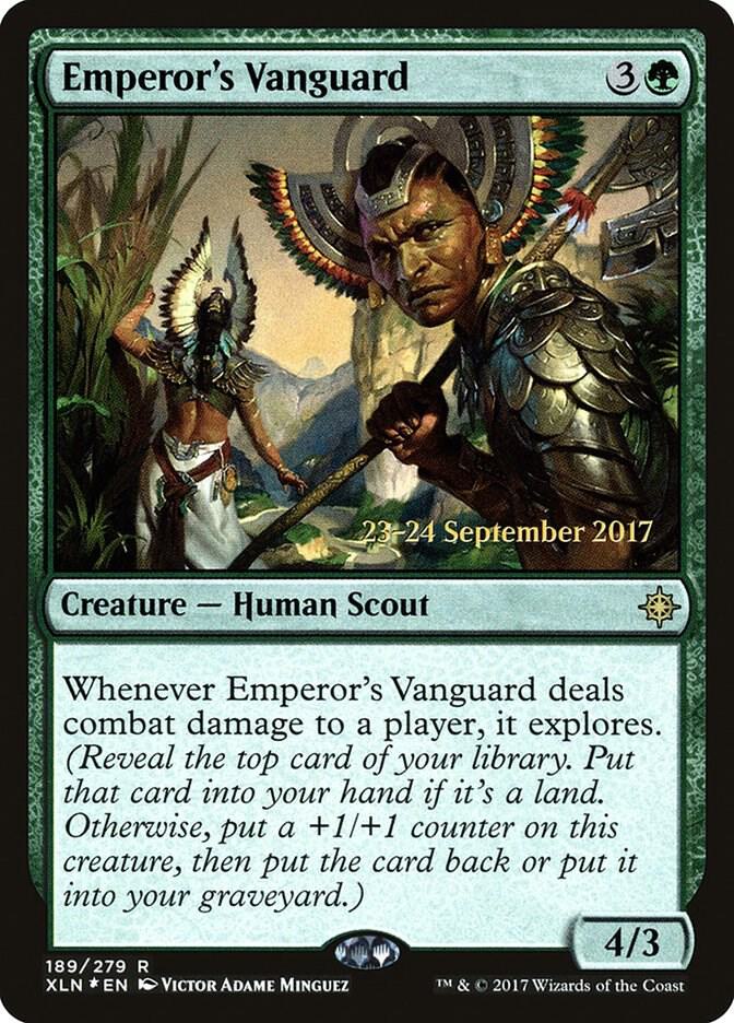 Emperor's Vanguard 189 card from Prerelease Cards
