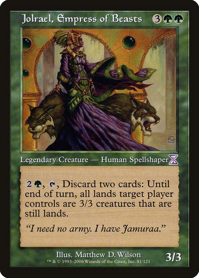 Jolrael, Empress of Beasts 81 card from Timeshifted