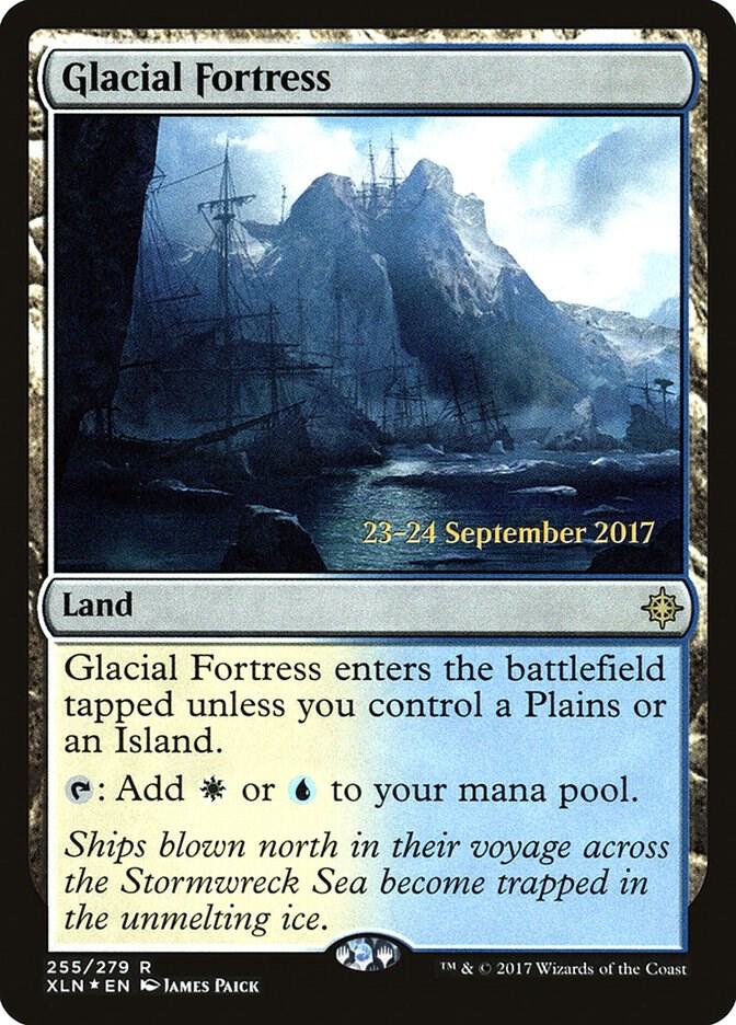 Glacial Fortress 255 card from Prerelease Cards