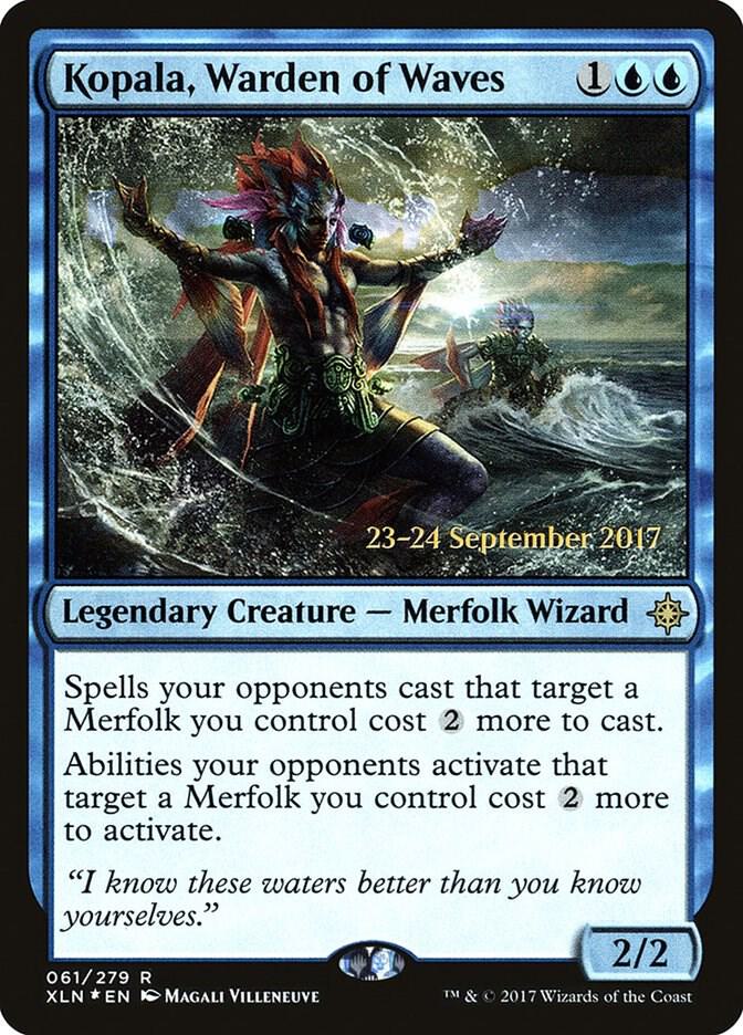 Kopala, Warden of Waves 61 card from Prerelease Cards