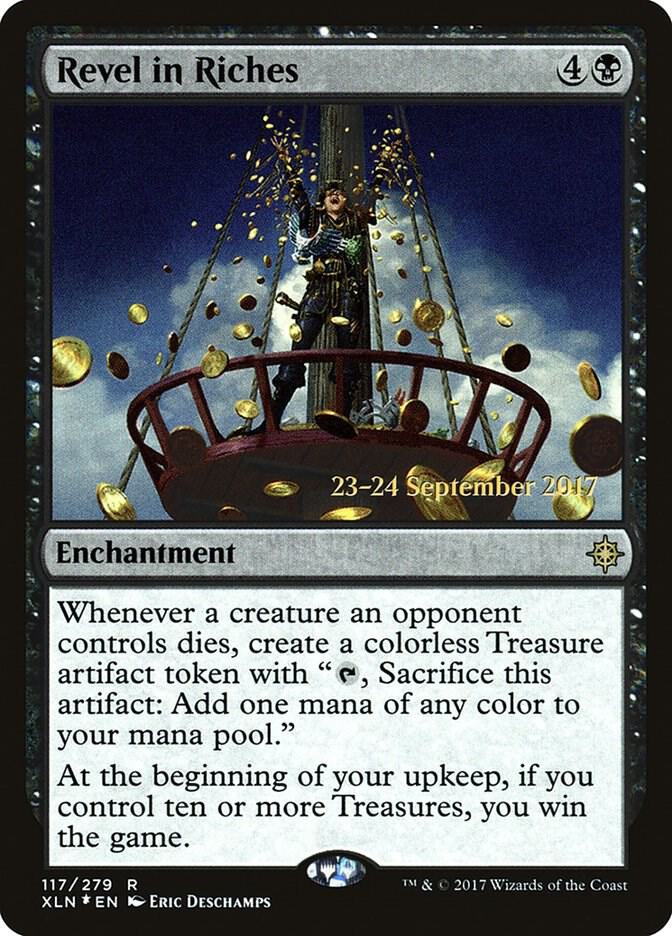 Revel in Riches 117 card from Prerelease Cards