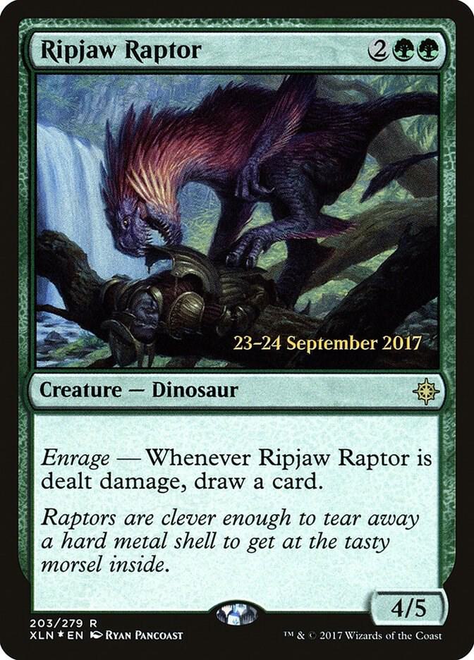 Ripjaw Raptor 203 card from Prerelease Cards