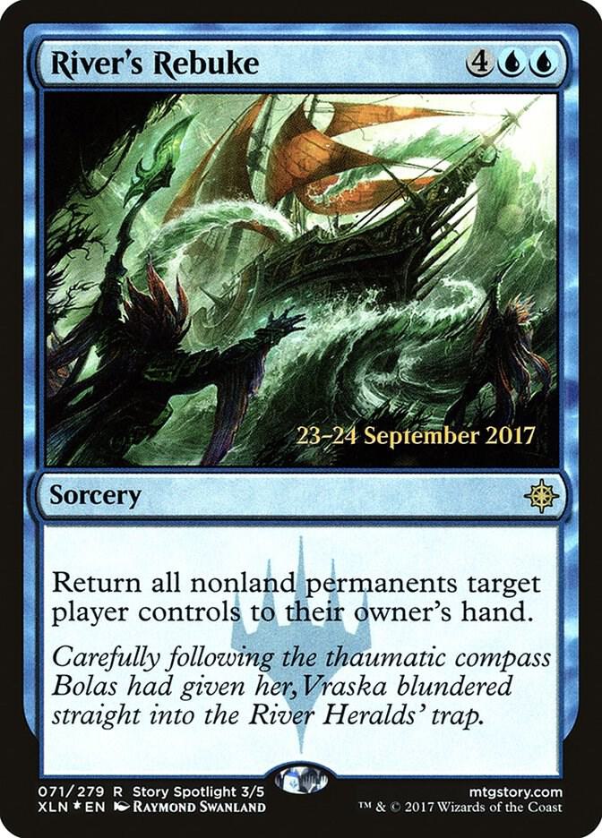 River's Rebuke 71 card from Prerelease Cards