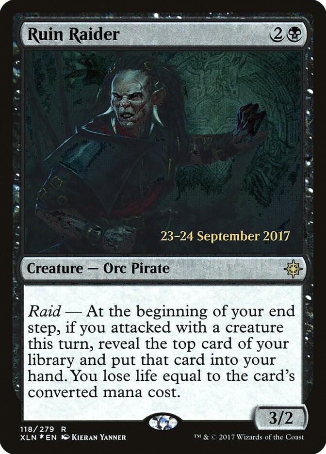 Ruin Raider 118 card from Prerelease Cards