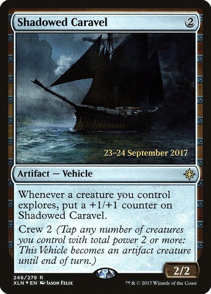 Shadowed Caravel 246 card from Prerelease Cards