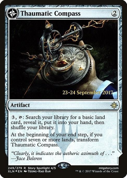 Thaumatic Compass 249 card from Prerelease Cards