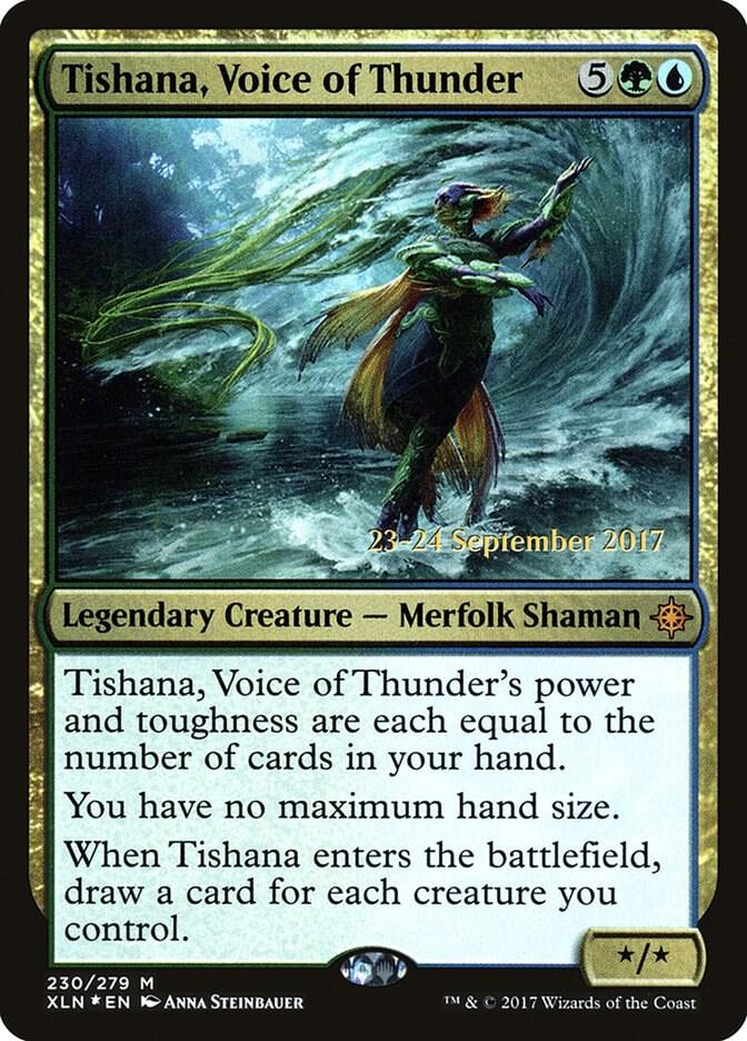 Tishana, Voice of Thunder 230 card from Prerelease Cards