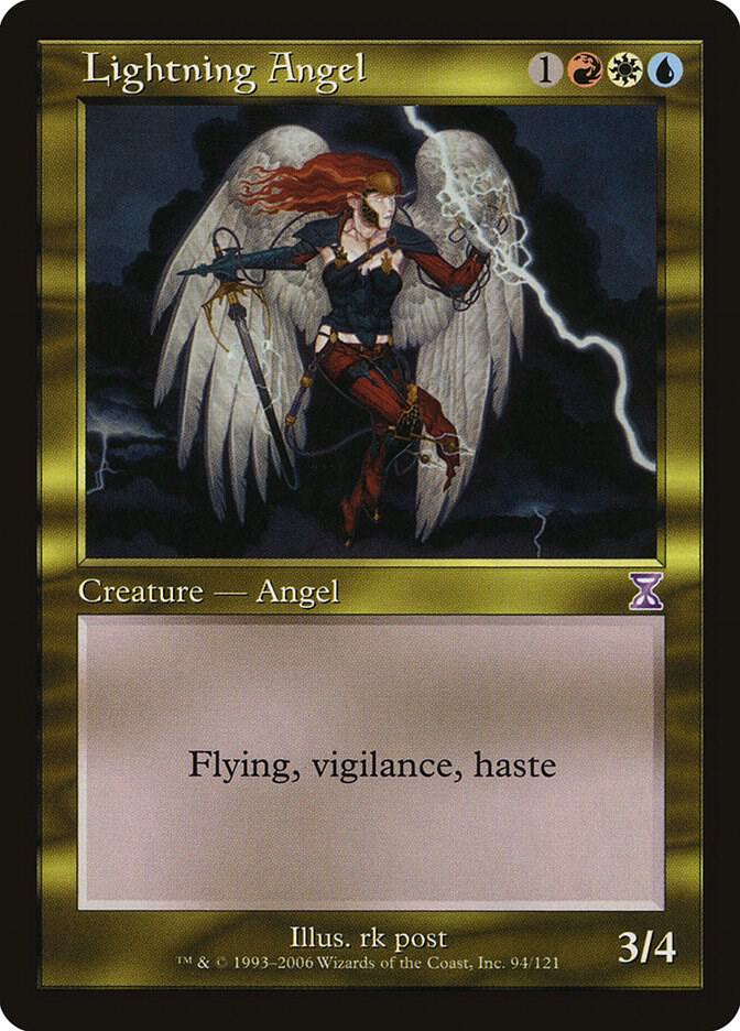 Lightning Angel 94 card from Timeshifted
