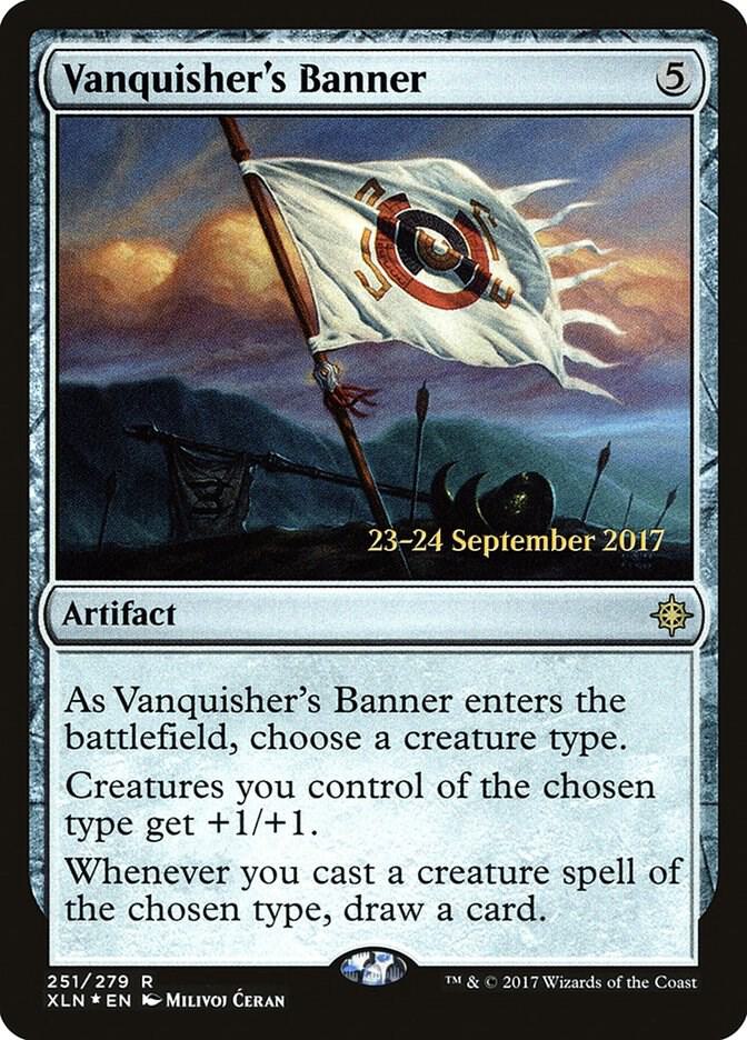Vanquisher's Banner 251 card from Prerelease Cards