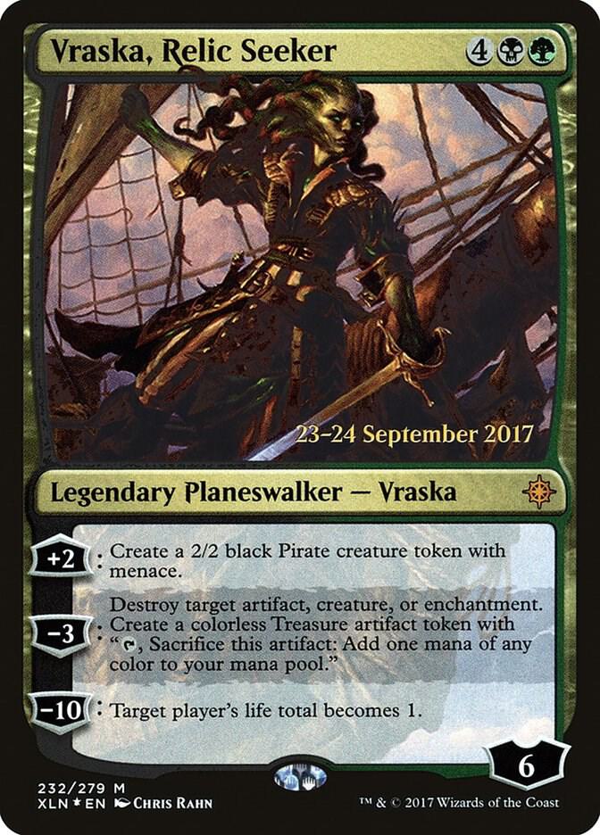 Vraska, Relic Seeker 232 card from Prerelease Cards