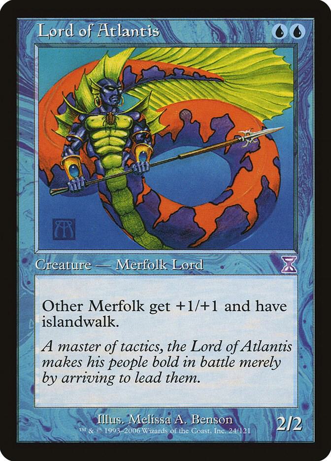 Lord of Atlantis 24 card from Timeshifted