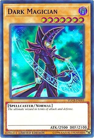 Dark Magician YUCB-EN001 card from Collector's Boxes