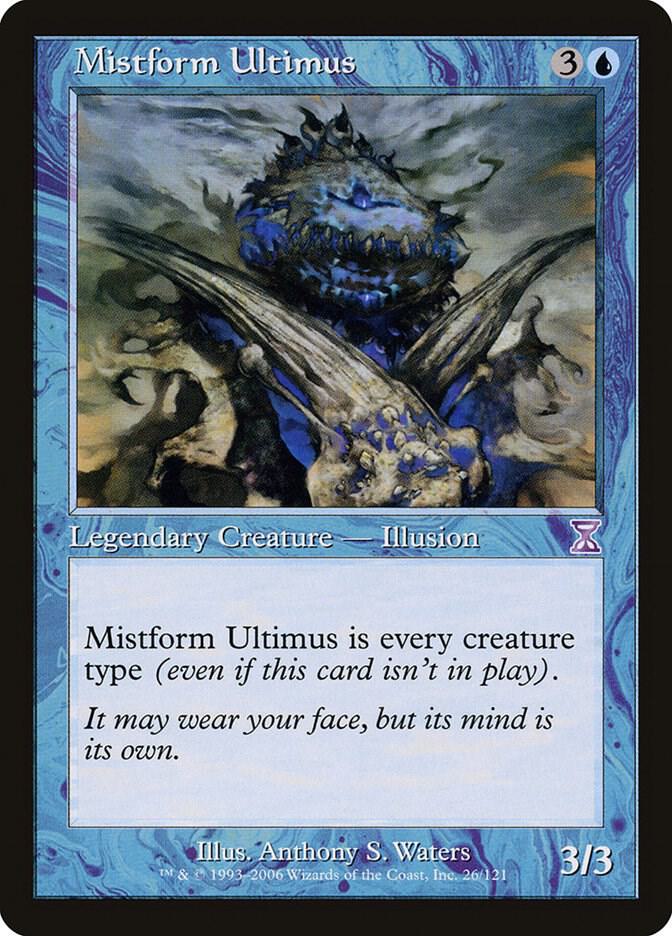 Mistform Ultimus 26 card from Timeshifted