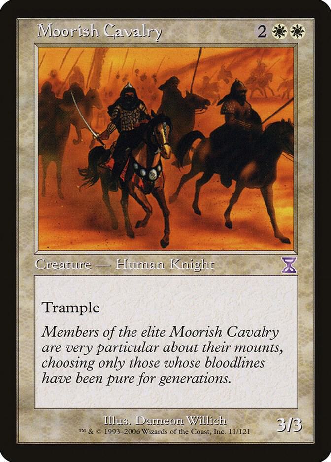 Moorish Cavalry 11 card from Timeshifted
