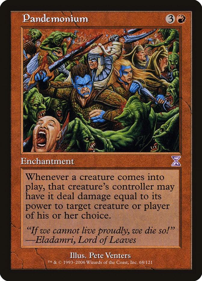 Pandemonium 68 card from Timeshifted
