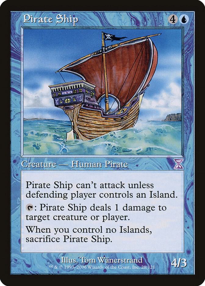 Pirate Ship 28 card from Timeshifted