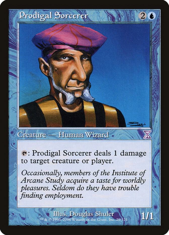 Prodigal Sorcerer 29 card from Timeshifted
