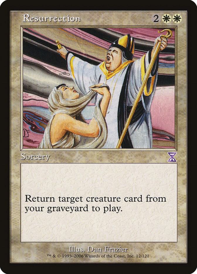 Resurrection 12 card from Timeshifted
